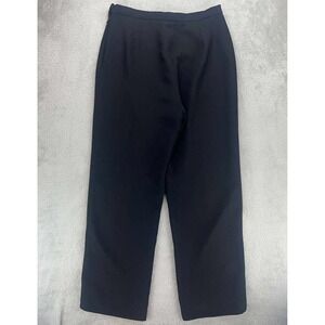 Maggie London Vintage Black Wide Leg Cropped Dress Pants‎ Petites Size 10